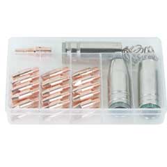 Verschleißbox MB15 39-teilig,3 Gasdüsen 30 Stromdüsen,5 Federn,Düsenstock