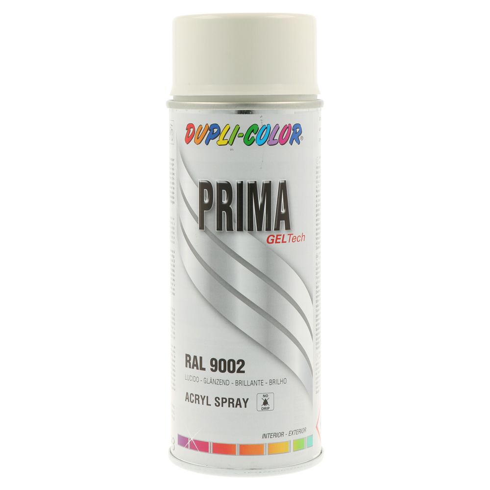 Lackspray glänzend grauweiß 400ml RAL 9002 schnelltrocknend,abriebfest