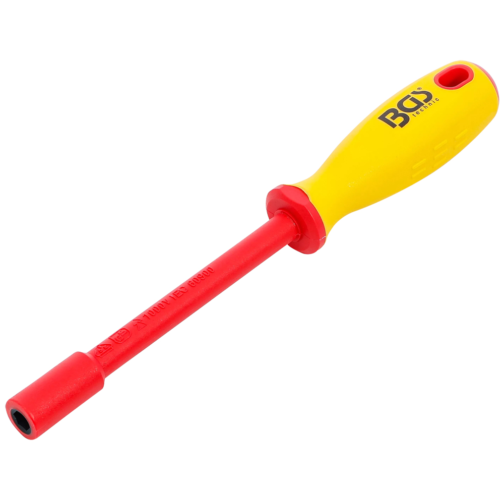 Steckschlüssel Schraubendreher 7,0x125 mit Sicherheits-Vollisolierung