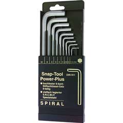 6-kantbox POWER-PLUS 9-teilig 1,5-10mm normal,S.N.C.m.+V 6-kantschlüssel