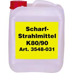 Strahlmittel SANDY-BLAST 10kg Scharfstrahlmittel,K 80/90