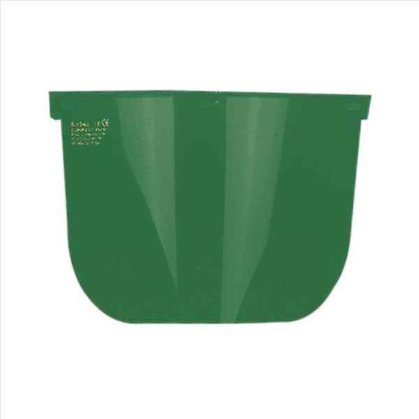 Ersatzschild grün zu Art.Nr.3039-048 Gesichtsschutz Klappschild