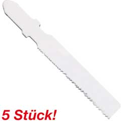 5 Stück Stichsägeblatt Vario fein,132mm HSS-BI,,Variozahn,für alle Materialien