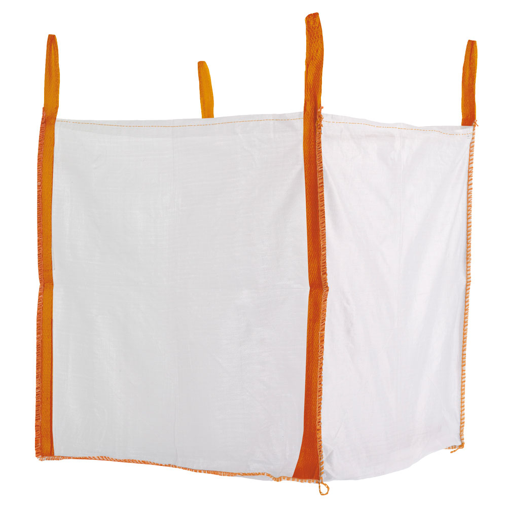 Big Bag Schuttsack 1500kg, 90x90x110cm mit 4 Schlaufen, oben offen