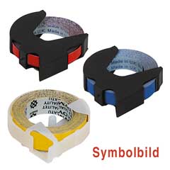 Prägeband ROTEX rot 9mm