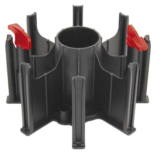 Schweißspulen-Adapter Typ 1 zum sicheren Einsetzen d.Drahtspule m.2 Schließhebeln