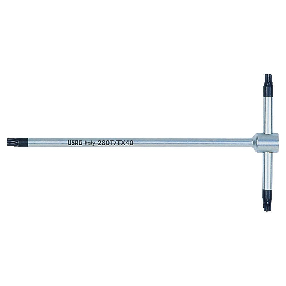 Torx-T-Griff-Satz U280T SE7 TX27-60 Vanadium USAG-Extra,3-seitig verwendbar