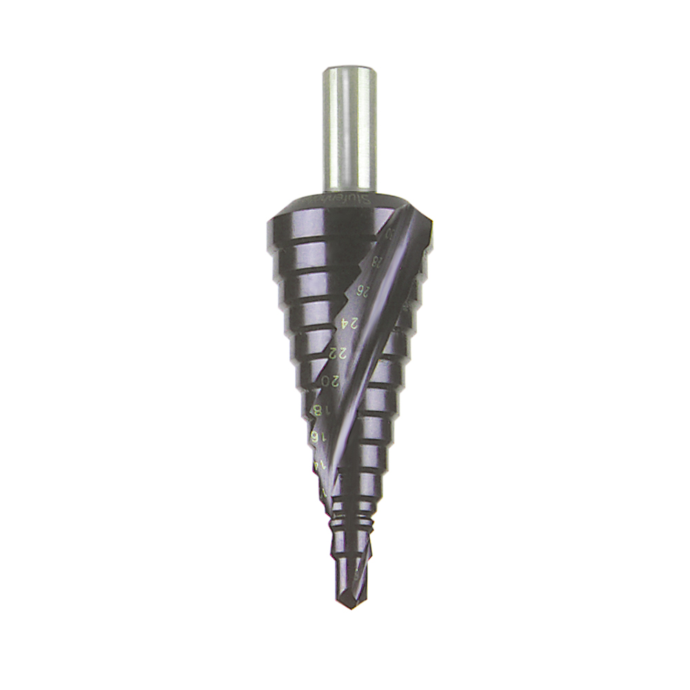 TiALN-Stufenbohrer 4-20mm,9 Stufen 2mm aus Super-HSS