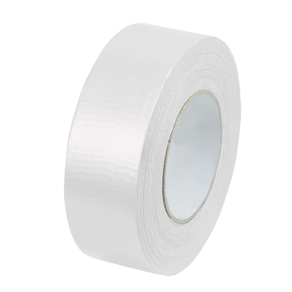 Reparaturband weiß 50mmx50m PE,gut abreißbar,klebt überall,UNIVERSAL