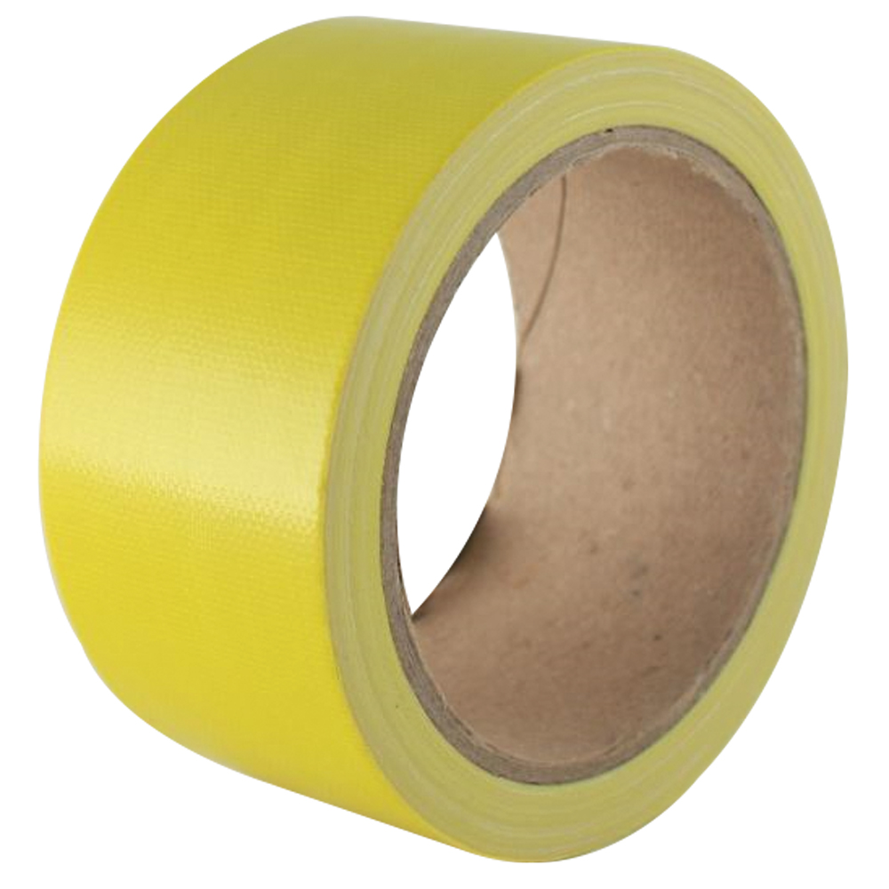 Gewebeband neongelb 50mmx10m z.Kennzeichnung u. Markierung aller Art