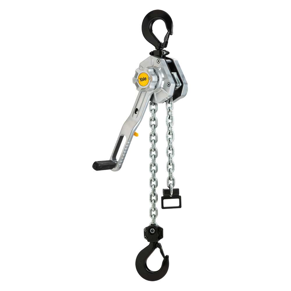 Handhebelzug ERGO 3,0t - 1 Strang/1,5m Lastkette verzinkt - 7,1x21,0