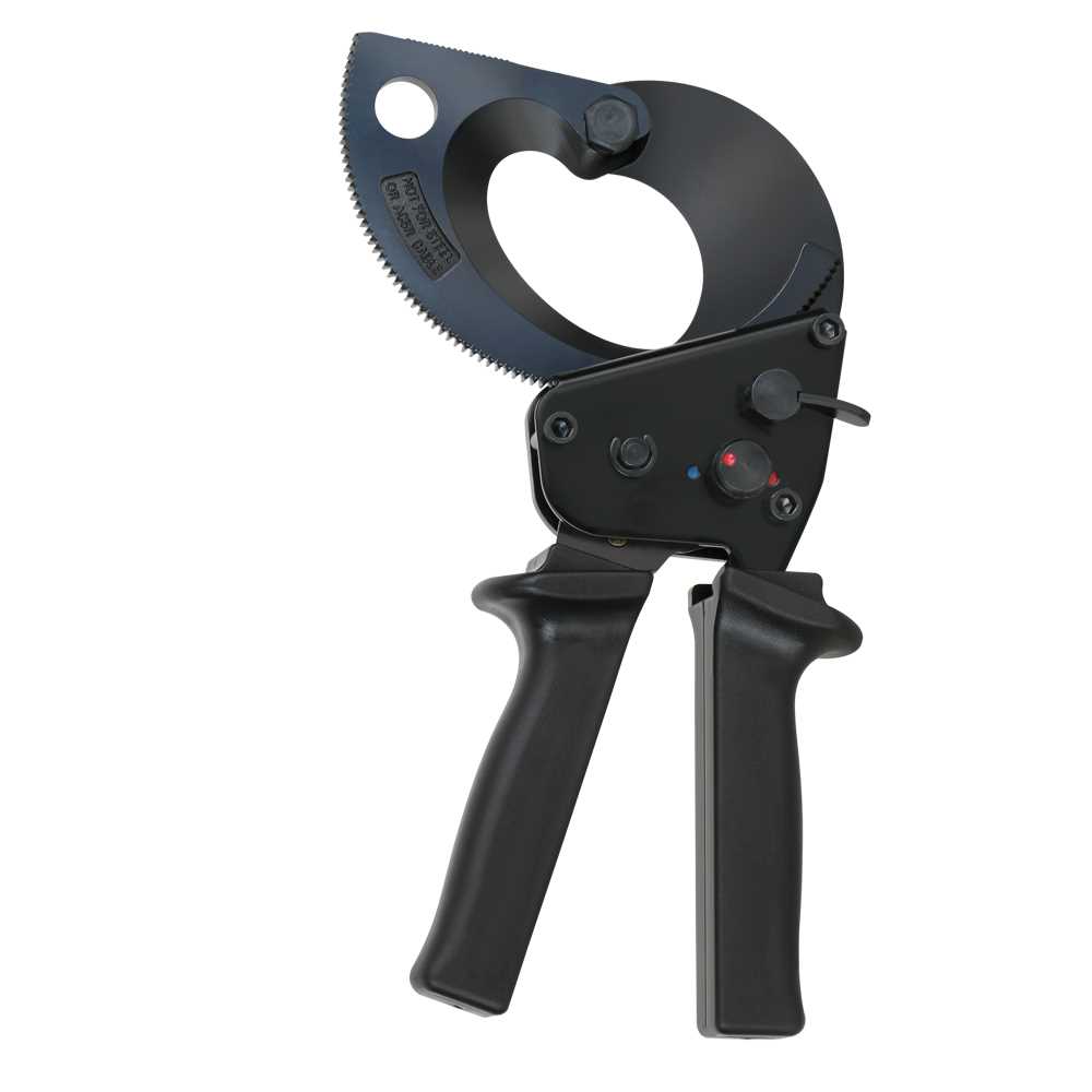 Ratschen-Kabelschneider 45mm aufklappbar 240mm für Telefon-und Hartkupferkabel