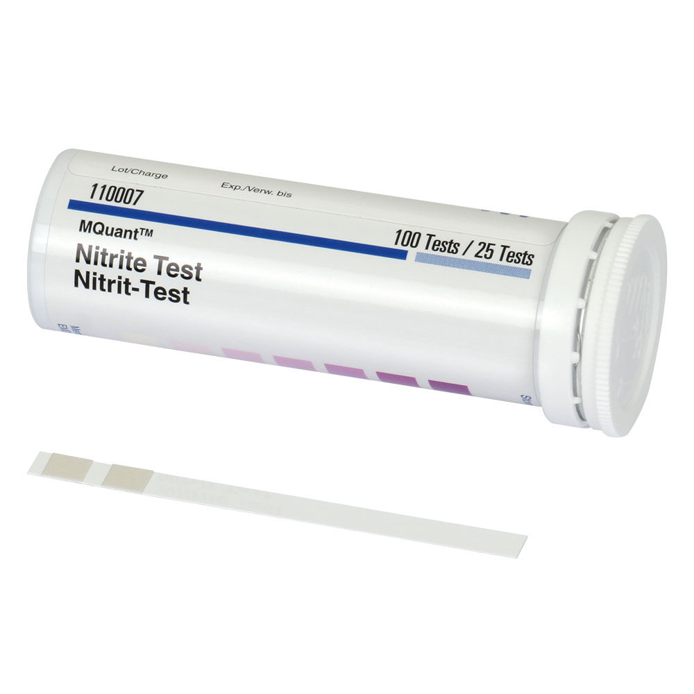 Nitrit-Teststäbe 1-80 mg/lit. VP=100 St zur Kühlflüssigkeitskontrolle