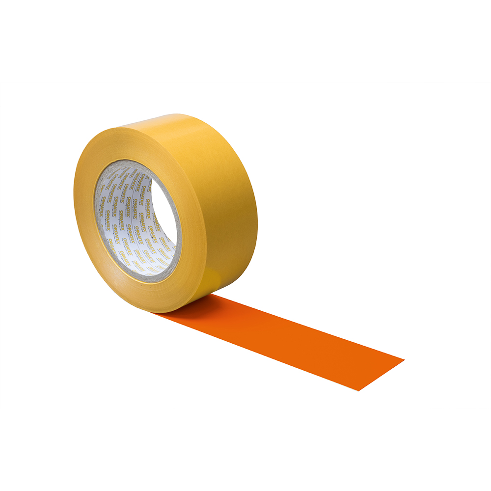 Bodenmarkierung PVC orange,50mm Rollenlänge 50m