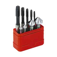 Grünring MGB-Senkersatz,9-tlg. bis M10 Durchgangsloch und Senkungen,in Box