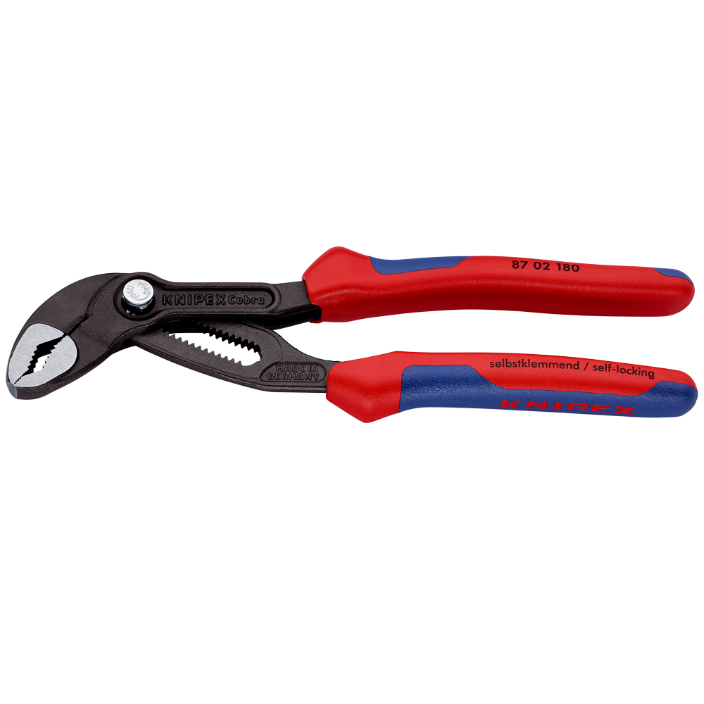 KNIPEX Cobra® 180 mm, poliert, Hightech-Wasserpumpenzange