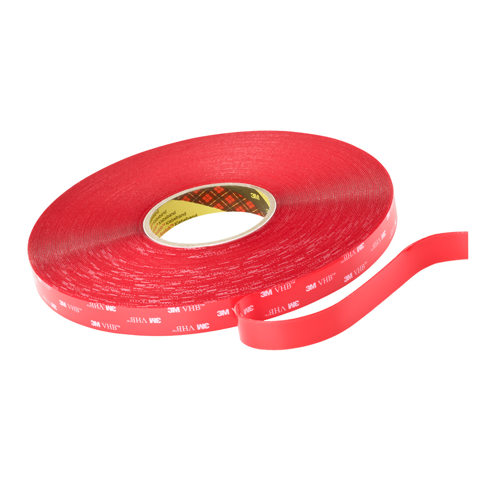 Klebeband 3M VHB doppelseitig 19x1mmx3m UV-beständig,sehr dünn,bis 150°C