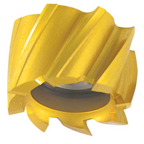 Walzenstirnfräser N 40mm HSS-Co8 AlTiN Schrupp/Schlichtfräser DIN1880 Z6