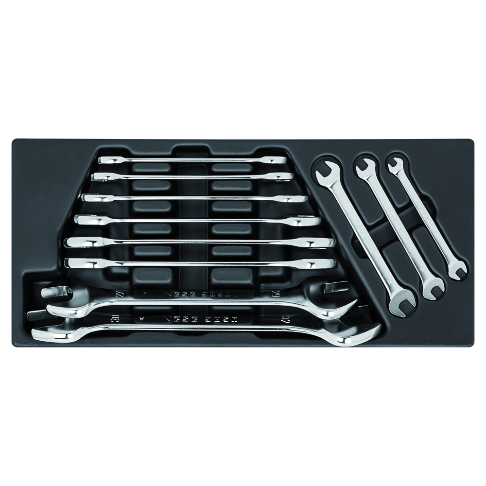 Gabelschlüssel-Modul 519/252A1 8-teilig 415x188x45mm,SW 6-22mm,für Roll-Truck