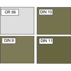 Schweissglas-Set 90x110 4-teilig,je 1/DIN9,DIN10,DIN11+1000-Std,Kunststoff