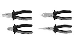 Zangensatz 4-teilig DIN/ISO5745,CV verchromt,2-Zonen-Isolierung,Softgriff
