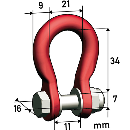 Unifix Nicralloy U 5-6 Verbindungsglied G8,für 5 + 6mm Kette
