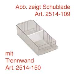 48 Stück Unterteilungen 35/64,glasklar zu Kleinteilmagazin