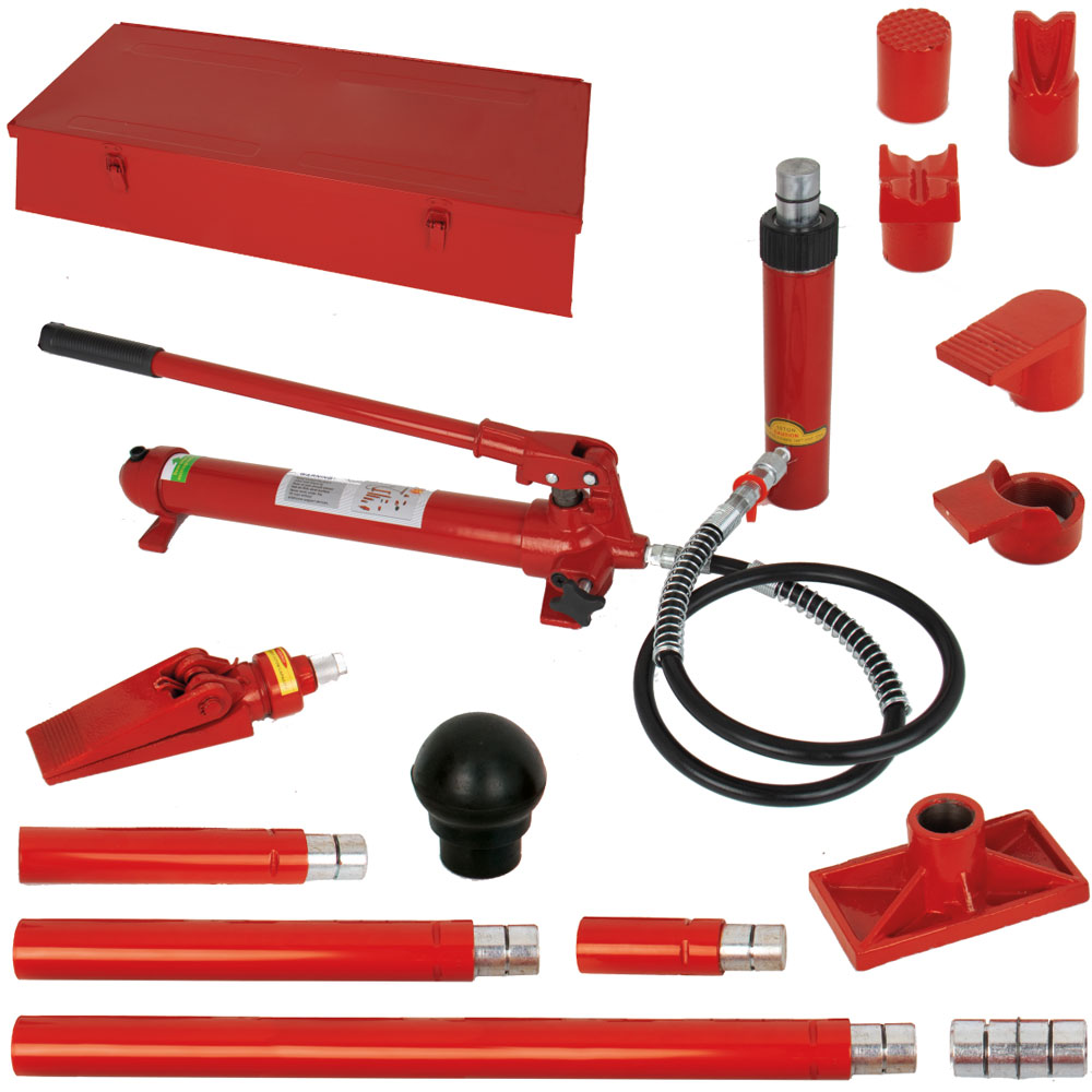 Hydraulik-Hub-und Ausricht-Set 4To Ausführung in Stahlkoffer