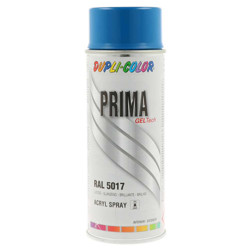 Lackspray glänzend verkehrsblau 400ml RAL 5017 schnelltrocknend,abriebfest