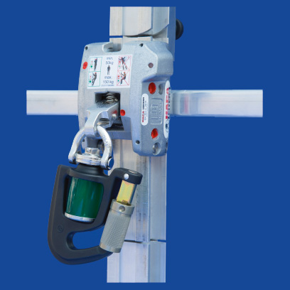 Steigschutzläufer HACA 0529.79 Fangstoß 100kg/5kN, Steigschutz