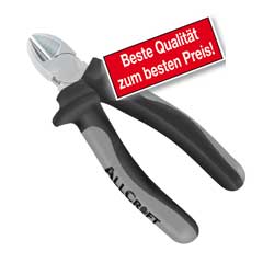 Seitenschneider 160mm DIN/ISO5749B CV verchromt,2-Zonen-Isolierung,Softgriff