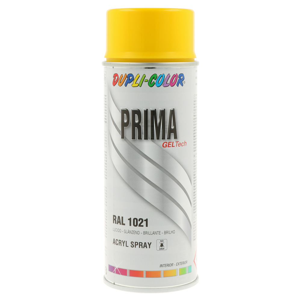 Lackspray glänzend rapsgelb 400ml RAL 1021 schnelltrocknend,abriebfest