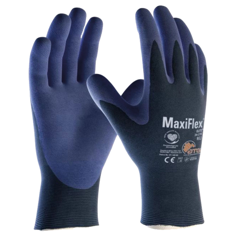 Montagehandschuh MAXIFLEX-ELITE Gr.8(M) EN388 4.1.2.1A CE 34-274